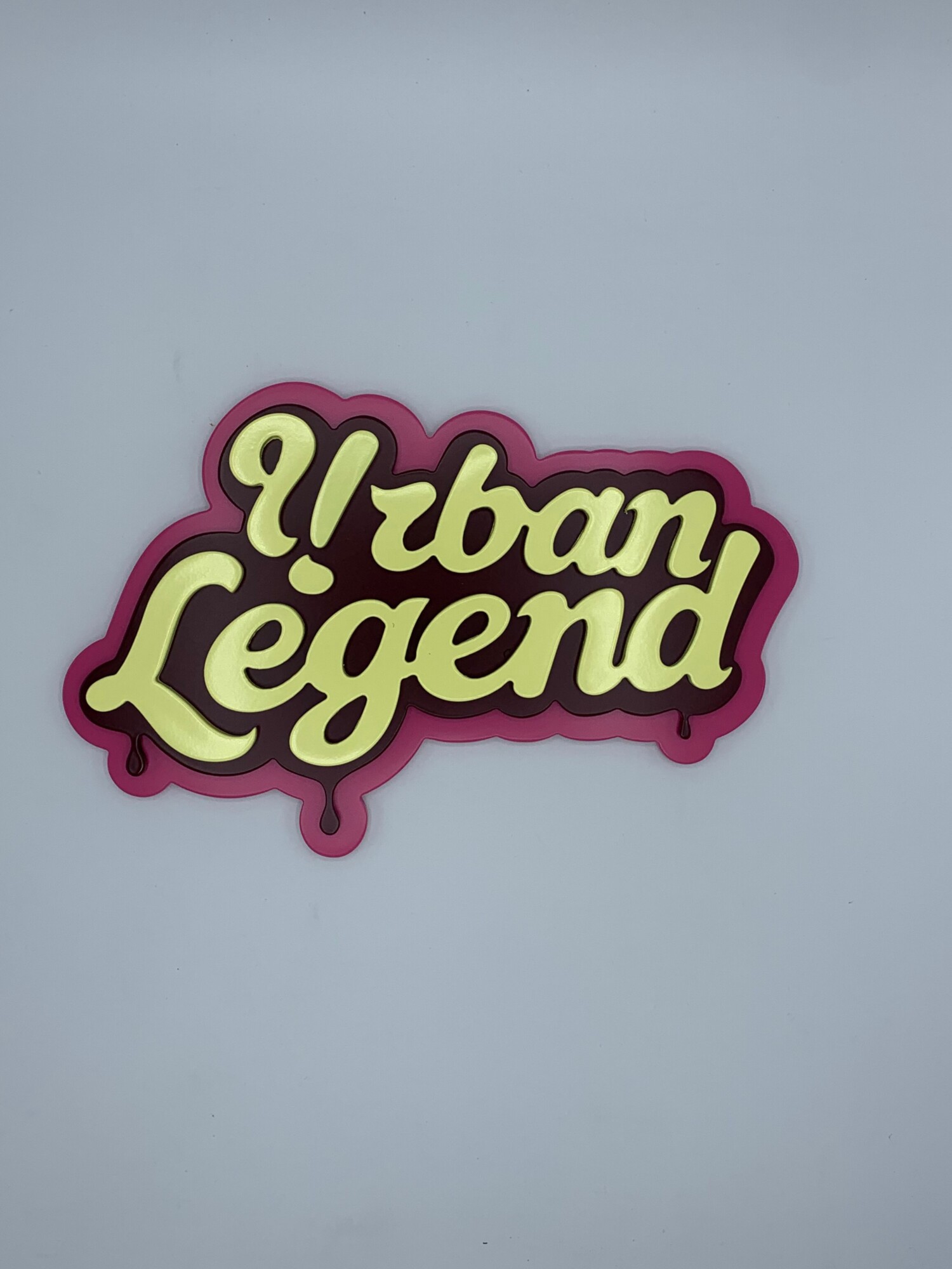 Signage with a range of surface paint coatings